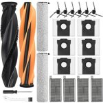 Lot de 22 accessoires pour robot aspirateur dreame aqua10 ultra roller complete, 2 brosses principales, ...