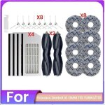Lot de 23 filtres � brosse et chiffons de nettoyage pour aspirateurs x1 omni t10 et turbo t10 - pi�ces ...