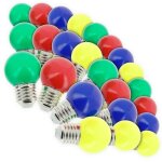 Eclairage design - lot de 24 ampoules e27 guirlande guinguette ext�rieur