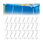 Shining house - lot de 24 goupille en plastique piscine et joint de piscine intex, 6cm goupilles de joint ...