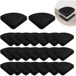 Lot de 24 prot�ge coin de table noir 3x3x1 cm protection d'angle pvc protection d'angle bebe protection ...