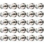 25 pcs crochets magntiques avec aimants nodymes, crochets trs puissants pour cuisine, salle de bains, ...