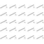 Emuca - lot de 25 poign�es pour meubles algemesi, entraxe 160mm, aluminium, anodis� mat