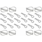 Cyclingcolors - lot de 26x goupilles universelles : béta (3mm, 4mm, 5mm, 6mm) + clip sécurité (8mm, 11mm) ... Cyclingcolors - lot de 26x goupilles universelles : béta (3mm, 4mm, 5mm, 6mm) + clip sécurité (8mm, 11mm) ...