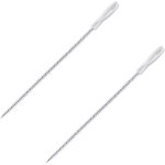 Lot de 2brosses de d�bouchage flexibles pour canalisations de salle de bain, cuisine, enlever les poils ...