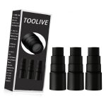 Lot de 3 adaptateurs pour tuyau d'aspirateur - pour krcher bosch parkside makita metabo black & decker ...