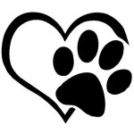 Lot de 3 autocollants de voiture avec empreintes de pattes de chien, autocollants de grattage de chat, ...