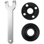 Lot de 3 cl� pour meuleuse 125 mm cl� meuleuse avec bride de meuleuse d'angle, cl� � meuleuse cl� pour ...