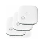 Nedis - lot de 3 détecteur de fumée intelligent / autonome / connecté / smartlife Nedis - lot de 3 détecteur de fumée intelligent / autonome / connecté / smartlife