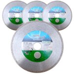 Lot de 3 disques diamant 180 x al. 25, 4 / 22, 23 x ht. 5 mm carrelage, faence - cutter - omnivor