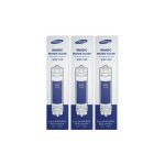 Lot de 3 filtres  eau originaux wsf - 100 pour rfrigrateur amricain samsung
