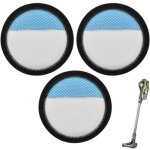 Lot de 3 filtres lavables pour aspirateur sans fil ryobi pcl720, pblsv716, pblsv717