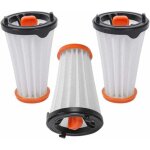 Lot de 3 filtres de rechange pour aspirateurs aeg / electrolux rapido et ergorapido, remplace aeg aef ...