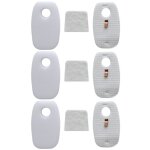 Lot de 3 filtres de rechange pour hv380 / hv381 / hv382 / hv383 / hv384q compatible avec shark duoclean ...