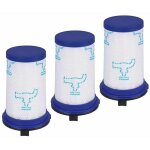 Lot de 3 filtre de remplacement pour rowenta air force 360 / x - pert essential 260 aspirateur sans fil ...