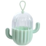 Lot de 3 organisateurs d'oeufs de beaut� en forme de cactus - organisateur de bijoux en �ponge de maquillage ...