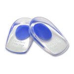 Lot de 3 paires de coussinets en gel pour talonnettes de fasciite plantaire - coussinets en silicone ...