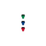Lot de 3 petits brosses en nylon pour nettoyeur vapeur polti paeu0296