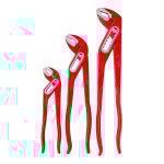 Lot de 3 pinces vanadix multiprise 175 mm virax 990008 (010917 + 020924 + 010930)