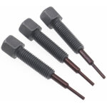 Lot de 3 poin�ons de rechange pour extracteur de cha�ne de distribution moto - accessoires pour outil ...