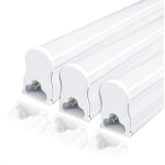 Digilamp - lot de 3 - rglette lumineuse de cuisine led 3000k blanc chaud, 230v 4w 300mm extensible sous ...