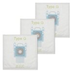 Lot de 3 sacs à poussière aspirateur sac filtrant pour bosch type g / megafilt super tex bbz41fg 468383 ... Lot de 3 sacs à poussière aspirateur sac filtrant pour bosch type g / megafilt super tex bbz41fg 468383 ...