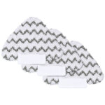 Lot de 3 tampons lavables en microfibre pour balai vapeur shark lift - away genius s3973d s5003d s6001 ...