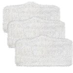Lot de 3 tampons de nettoyage pour balais vapeur shark s�rie sk, compatibles avec les mod�les sk140, ...