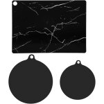 Lot de 3 tapis protection plaque induction 18 cm, 22 cm, 35 x 25 cm, prot�ge plaque induction, protection ...