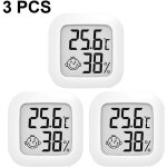 Lot de 3 thermom�tres d'int�rieur, hygrom�tre num�rique, thermom�tre d'ambiance pour la maison, moniteur ...
