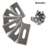 Lot de 30 lames de gazon pour husqvarna avec double lame aiguise en acier inoxydable 36. 5x18. 5x0. 65mm, ...