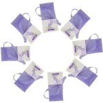Lot de 30 sachets pour sachets parfum�s � la lavande (vides), refermable par cordon, 30 unit�s, violet ...