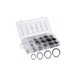 Tuserxln - lot de 300 circlips e - clips, assortiment d'anneaux de retenue externes, clips en c, rondelles ...