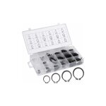 Mowze - lot de 300 circlips e - clips, assortiment d'anneaux de retenue externes, clips en c, rondelles ...