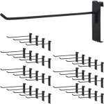 Lot de 35 crochets pour panneau de grille, 20 cm, crochets muraux pour pr�sentoir, accessoires de grille ...