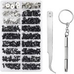 Lot de 355 vis pc assorties m2 m3 m2. 5 vis d'ordinateur