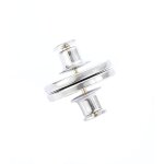 Lot de 4 20mm rideau aimants fermeture retenue bouton alliage durable lger portable avec tack