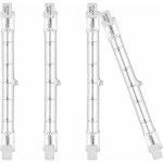 Zvd - ampoules éco halogènes r7s 118mm 400w 230v 5200lm blanc chaud 2700k ampoule de type j pour le travail, ... Zvd - ampoules éco halogènes r7s 118mm 400w 230v 5200lm blanc chaud 2700k ampoule de type j pour le travail, ...