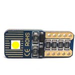 Lot de 4 ampoules led t10 12v - 18v 2w canbus 160lm