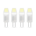 Xanlite - lot de 4 ampoules smd led capsules, culot g4, 100 lumens, conso. 1w �q. 10w, blanc chaud - ...