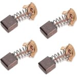 Lot de 4 balais de charbon compatible perceuse visseuse 18v sds sans fil