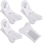 Lot de 4 bloque porte coulissante, securite fenetre enfant auto - adh�sif bloc porte securite bebe protection ...