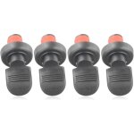Lot de 4 bouchons de bouteille de vin avec levier � pression manuelle herm�tique, �tanche pour vin, bi�re, ...