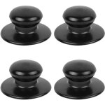 Lot de 4 boutons de couvercle de casserole, boutons de rechange universels pour couvercle de batterie ...