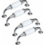 Lot de 4, boutons de meubles bouton de porte en c�ramique poign�e en porcelaine meuble accessoire d�coration ...