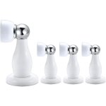 Lot de 4 but�e de porte magn�tique en acier inoxydable