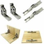 Lot de 4 charnire 90 degrs, rglables 90 degrs charnire de porte armoire, charnire porte placard ...