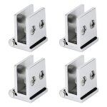 Lot de 4 charnières pour portes en verre, angle d'ouverture 0° charnières de serrage pour meubles de ... Lot de 4 charnières pour portes en verre, angle d'ouverture 0° charnières de serrage pour meubles de ...