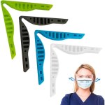 Lot de 4 coussinets de pont de nez r�utilisables en silicone anti - bu�e - �ponge autocollante anti - ...