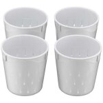 Lot de 4 faisselles (0, 25 l) pour yaourti�re lagrange 440004